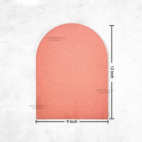Plain Arch MDF Cutout